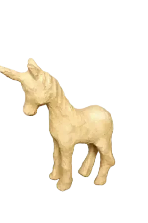 Licorne Féérique Décopatch en Papier Mâché – 12 x 4 x 16,5 cm Offre Limitée