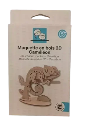 Retour Gratuit Maquette en bois 3D – 8 modèles au choix à assembler