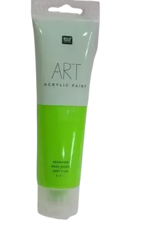 Peinture Acrylique Fluo 100 ml – Rico Design – 5 Coloris Offre Du Jour