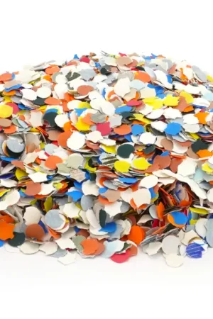 Confettis multicolores - 300 gr Prix Cassé
