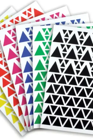 Acheter Direct Gommettes Triangles - 2304 pcs