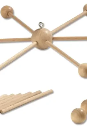 Support en bois pour mobile, 6 bras Seulement Aujourd'hui