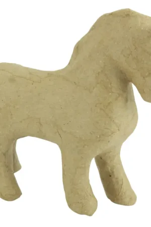 Cheval en papier mâché 12 cm Expédié Aujourd'hui