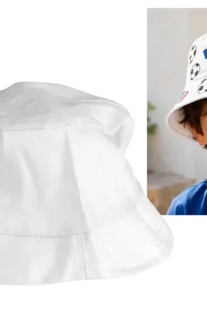 Bob en coton blanc à décorer Jusqu'à Épuisement Des Stocks