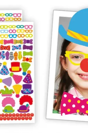 Acheter Direct Crazy Stickers "Déguise-toi en clown" - 208 pcs