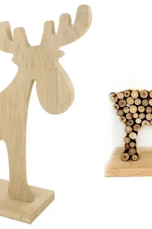 Prix Cassé Élan en bois naturel