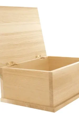 Acheter Direct Boîte à sucres en bois - 21.5 x 14.5 cm