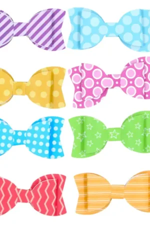 Acheter Direct Stickers noeuds papillon en 3D - 8 pièces