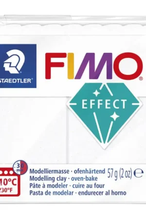 Livraison Express Fimo Effect Pailleté - Blanc (002)