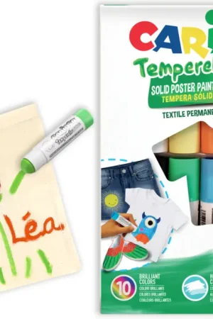 Commande En Gros Sticks de gouache solide pour textiles - 10 couleurs