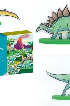Coffret Dinosaures - Construction et Plastique magique Prix Choc