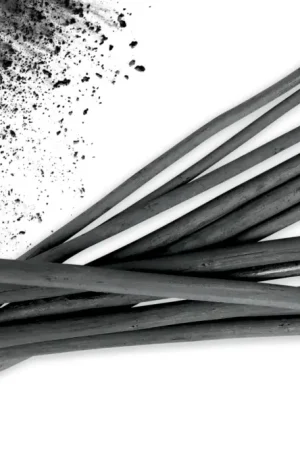 Bâtonnets de charbon de bois de saule - 12 pièces Prix Réduit