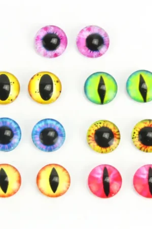 Yeux en verre - 14 pièces Prix Cassé