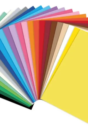 Certifié Papier léger multicolore, 25 x 35 cm - 25 feuilles