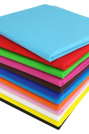 Top Vente Coupons de non tissé, 1 x 1.60 m - 12 couleurs
