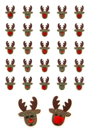 Achetez Aujourd'hui Stickers rennes avec pompons - 25 pcs