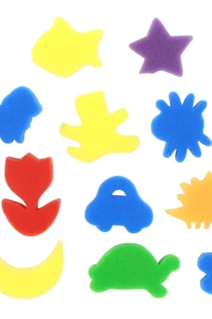 Acheter En Ligne Eponges motifs variés - 20 Pièces