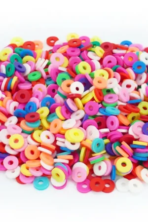 Prix Bas Perles Heishi multicolores - 900 perles