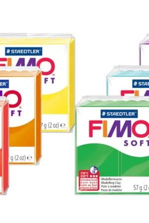 Vente Flash Kit Fimo Arc-en-ciel - 6 pains