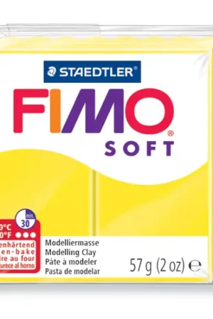 Quantité Limitée FIMO Soft - Jaune citron (10)