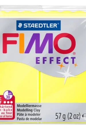 Fimo Effet Néon - Jaune Pas Cher