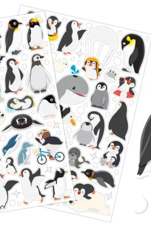 Acheter En Ligne Gommettes “animaux polaires” + fresque banquise