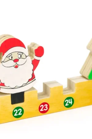 Acheter En Ligne Calendrier de l'avent réglette en bois - 80 cm