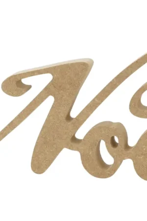Mot "Noël" en bois à décorer Commander Vite
