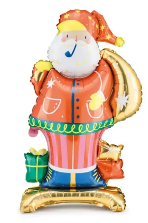 Ballon père Noël XXL en aluminium Offre Limitée