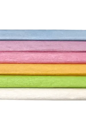 Affaire À Saisir Papier crépon - 6 couleurs nacrées