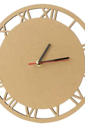 Super Prix Horloge chiffres romains en médium