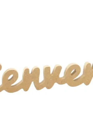 Bon Plan Mot "Bienvenue" en bois