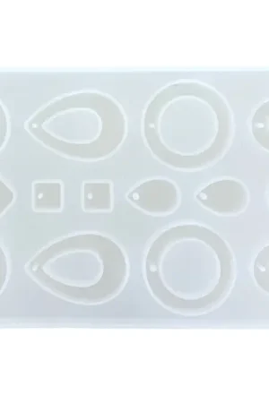 Moule silicone bijoux - 16 formes Super Prix
