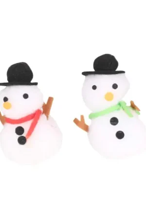Petits bonhommes de neige pompons - 4 pièces Must-Have