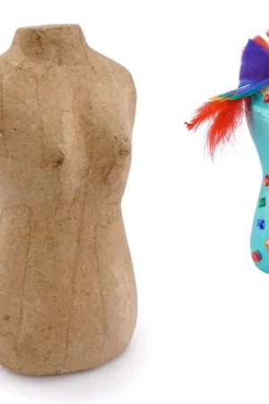 Buste en papier mâché Promotion Saisonnière