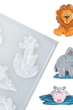 Moule 5 animaux de la savane Offre Limitée