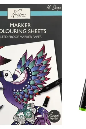 Carnet de 16 coloriages - animaux Haute Qualité