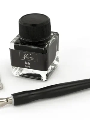 Set calligraphie - porte plumes et encre Top Vente