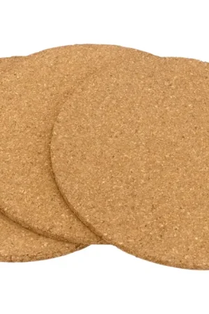 Disques en liège 19.5 cm - 3 pièces Livraison Express
