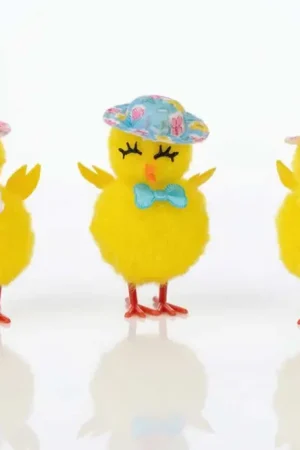 Top Vente Petits poussins rigolos - 3 pcs