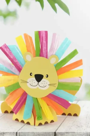 Usine Directe Kit lions à crinière multicolore - 6 lions