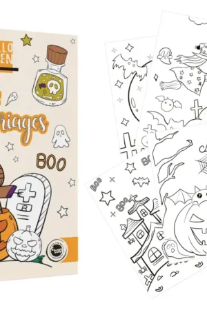 Carnet de coloriages Halloween Certifié