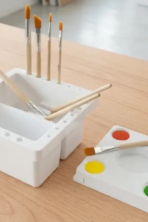 Seulement Aujourd'hui Supports pour pinceaux + palette peinture