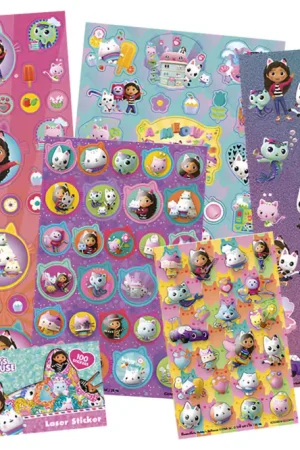 Commander Maintenant Méga set de stickers "Gabby et la maison magique"