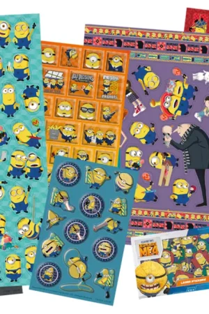 Soldes Méga set de stickers "Minions"