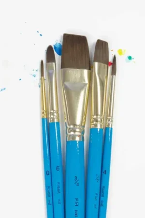 Pinceaux aquarelle - 5 pièces Super Prix