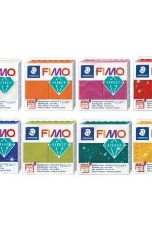Authentique Kit pâtes Fimo Effect - 12 couleurs