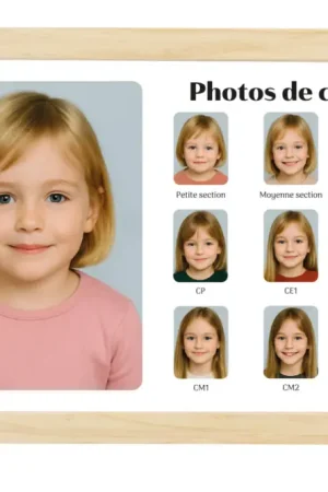Cadre en bois "Photos de classe" à personnaliser Meilleur Prix