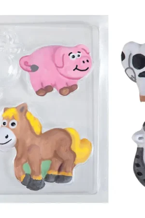 Moule 4 animaux de la ferme Offre Exclusive