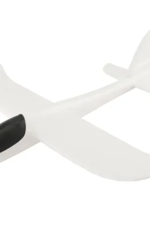 Dernière Chance Grand avion en polystyrène blanc